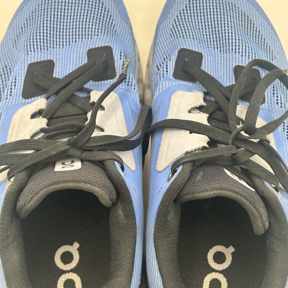 On Running On Cloud Cloudstratus Sneakers Marina Blue & Gray Women’s 7 Cloudtec - Picture 10 of 12